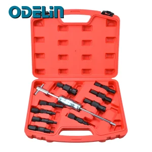 9/10pc Kit foro cieco Martello scorrevole Pilota Estrattore cuscinetto interno estrattore cuscinetto Kit di strumenti di rimozione estrattore