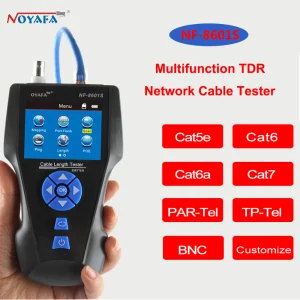 NOYAFA NF-8601S multifunzione TDR Enthernet Cable Tester Rj45 Rj11 BNC Cat5 Cat6 6E Cat7 POE Lan Test Ping Network Cable Tracker
