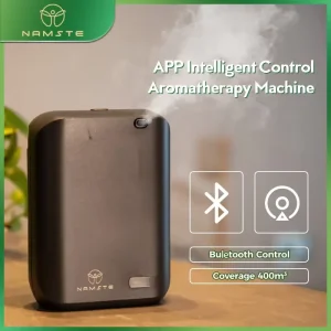 NAMSTE Dispositivo di fragranza elettrico Diffusore di raccolta hotel Macchina per aromaterapia domestica con capacità di 150 ml controllata da Bluetooth