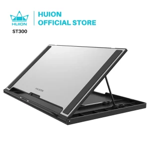 Huion ST300 supporto Muti-angle regolabile staffa pieghevole in metallo per Monitor grafico per GT-116 GT-133 GS1562