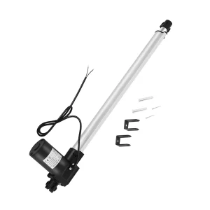 Attuatore lineare con corsa da 20 pollici IP44 Impermeabile per carichi pesanti 12V Sollevamento massimo con staffe di montaggio per porta elettrica industriale