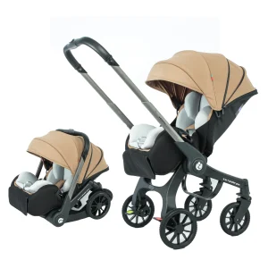 EU in stock Passeggino 4In1, passeggino multifunzionale pieghevole con seggiolino auto carrozzina passeggino portatile 3in1