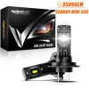 NIGHTEYE H7 35000LM LED Canbus H4 H11 H8 H9 9005 HB3 9006 HB4 luci per auto Super luminose 80W 6500K lampadine per fari Mini dimensioni bianche