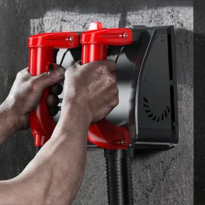 Fresatrice per ristrutturazione da 1200 W Smerigliatrice per gesso per stucco Fresatrice per gesso Fresatrice per pareti regolabile in altezza