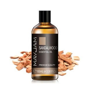 100ML Legno di Sandalo Puro Naturale Olio Essenziale Diffusore Lavanda Gelsomino Eucalipto Incenso Menta Arancia Limone Ylang Aroma Olio