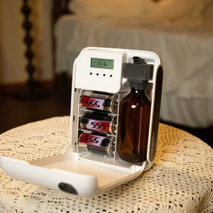 Namste Bluetooth Batteria Diffusore di Aroma Olio Essenziale Aromatico Dispositivo Profumato Elettrico Aromatico Oasi Diffusore di Profumo Deodorante