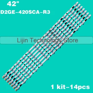 Striscia LED per 2013SVS42F Rev1.8 UE42F5000 UE42F5000AK UE42F5030 UE42F5030AW UE42F5300 UE42F5370 UE42F5500