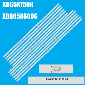 Striscia di retroilluminazione a LED per XBR65X800G KD65X75CH KD65X750H KD65X7500H KD65XG8096 KD65X8000G I-6500SY80131-L-V2 I-6500SY80131-R-V2