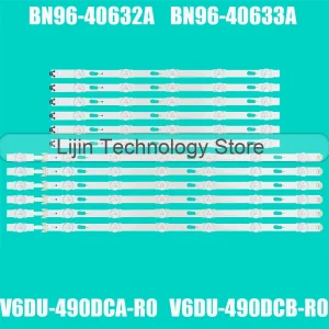 Retroilluminazione a LED per UN49MU6500 UE49MU6120 UE49MU6200 UN49KU650 UN49MU6300 UE49MU6100 UE49KU6100 BN96-40633A 40632A