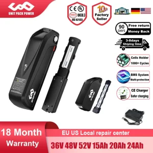 Batteria originale EBike 52V 48V 24Ah 36V 19.2Ah 21700 18650 Batteria per motore BBS02 BBS01 BBSHD 1500W 1000W 750W 500W 350W