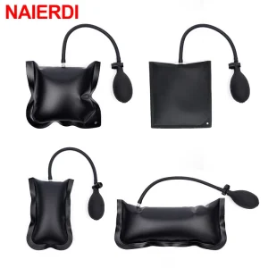 NAIERDI Air Wedge Bag 3 Pezzi Forte Air Bag Pompa Kit di Livellamento Professionale Forniture per Fabbro Strumento Auto Airbag Finestra di Riparazione