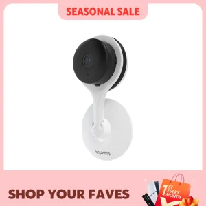 BoyKeep 3MP 5/2.4GHz WiFi Sicurezza domestica interna Mini telecamera IP Smart CCTV Telecamera per animali Monitor video per bambini Telecamera di sorveglianza 24/7