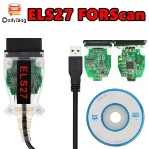 Più nuovo ELS27 V2.3.8 FORScan OBD2 Scanner muslim+ FTDI Mircochip Multi Language ELS 27 per Ford/Mazda/Lincoln/Mercury