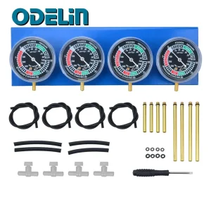 Calibro di sincronizzazione sincronizzatore carburatore per vuoto carburante Set da 4 carboidrati per kit manometro bilanciatore moto
