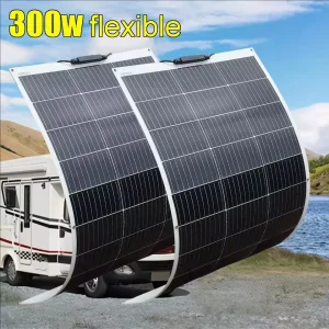 pannello solare flessibile 12v 320w 300w 240w 200w 160w pannello fotovoltaico 12v caricabatterie per camper RV barca casa balcon