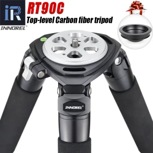 INNOREL RT90C(LT404C) Treppiede per fotocamera professionale per carichi pesanti Supporto per fotocamera per birdwatching di livello superiore ultra stabile Tubo per gamba da 40 mm
