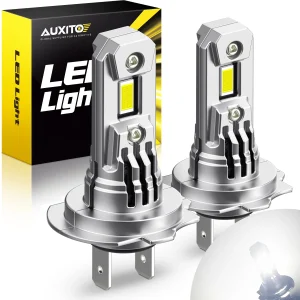 AUXITO 20000LM H7 Lampada frontale a LED H7 Lampadina per fari a LED Canbus senza errori per VW mk4 Polo Passat b6 b7 Golf 5 6 7 Honda crv civic