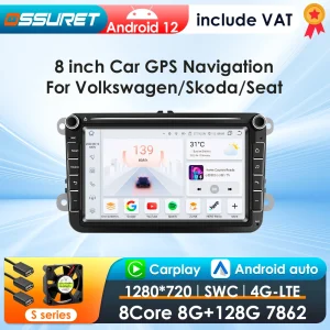 8 “2Din Android Car Multimedia GPS Radio per Volkswagen VW Passat B6 B7 T5 Tiguan Touran GOLF POLO 4G Carplay Autoradio 7862