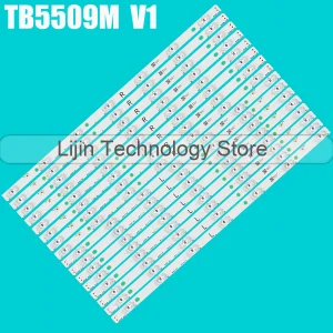 Striscia LED Per TX-55AXW634 TB5509M V0 TX-55DX600B TX-55DX600E TH-55DS610 TH-55AX670H TX-55DX650B BX-55S10E01-2BBH3-0-Q-496-1863