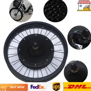 Kit motore Ebike Motore di conversione bici elettrica senza spazzole 48V 1000W per telaio bici da 20”