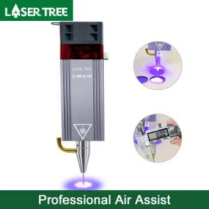 LASER TREE 20W 10W 5W Modulo laser Air Assist 450nm Testa laser a luce blu per macchina da taglio per incisione laser Strumento per marcatura del legno