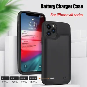 Custodia per caricabatteria da 20000mAh per iPhone 11 12 13 14 Pro Max Cover di ricarica per iPhone XR Xs Max 6 6S 7 8 Plus Power Bank