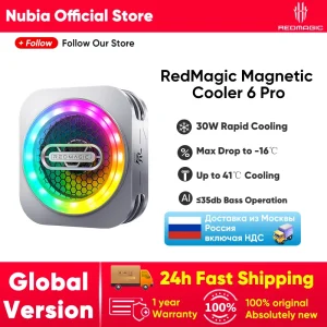 RedMagic VC Liquid Cooler 6 Pro Phone Cooler 30W potenza di raffreddamento Gioco streaming live Per RedMagic 10Pro Honor Magic7 Pro iPhone 16