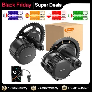 Motore Bafang 250W 350W 500W 750W 1000W Kit motore 36V 48V 52V Kit di conversione bici elettrica Mid Drive 8fun BBS01B BBS02B BBSHD