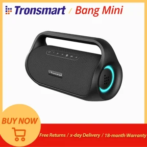 Tronsmart Bang Mini altoparlante Altoparlante per feste Bluetooth da 50 W con audio stereo Connessione NFC Power Bank integrato