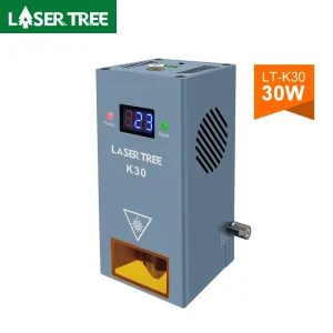 LASER TREE 5W 10W 20W 30W con testa laser Air Assist 450nm TTL modulo luce blu per incisione e taglio CNC strumenti per la lavorazione del legno