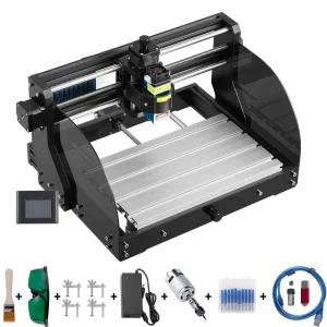SucceBuy CNC 3018PRO MAX Router Macchina per incisione laser 3 assi GRBL Controllo Taglierina per legno Incisore Fresatrice per PCB PVC FAI DA TE