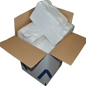 Asciugamani usa e getta Spunlace 30×40 |   Confezione da 800 pezzi |   Parrucchiere ed estetica, Spa, centri massaggianti, Colore bianco