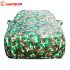Cawanerl Copertura per auto impermeabile Camouflage Outdoor Sole Polvere Pioggia Neve Protettiva Antivento Coperture per auto complete per SUV Berlina Hatchback